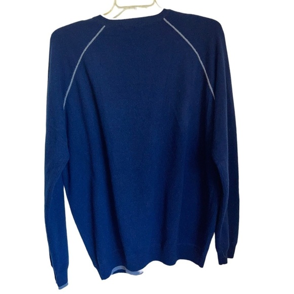 Hammacher Schlemmer 100% Cashmere Crew Neck, washableSweatshirt. Size XXL EUC - Picture 6 of 7